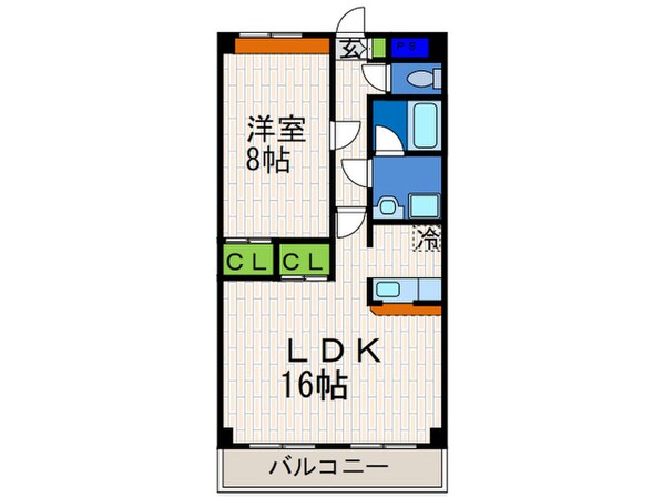 グレース ナカミヤの物件間取画像